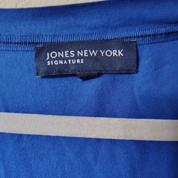 Jones New York signature dark blue extra large women's top - Picture 4 of 5